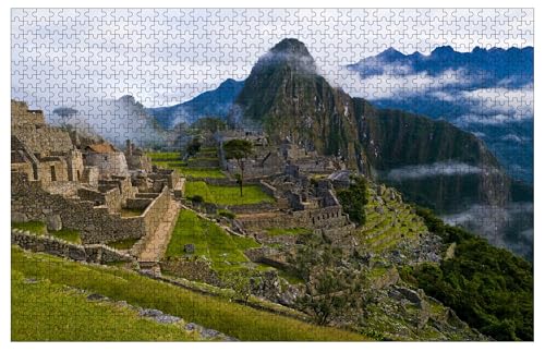Ansicht der archäologischen Stätte von Machu Pichu Holzpuzzles für Erwachsene, 1000 Teile, 76,2 x 50,8 cm Ansicht der archäologischen Stätte von Machu Pichu Holzpuzzles für Erwachsene, 1000 Teile, 76,2 x 50,8 cm von Muyankissu