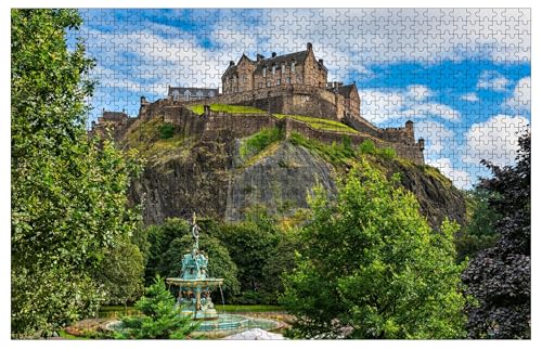 Edinburgh Castle at The Foot of The Hill Scotland UK Wooden Puzzles for Adults 1000 Piece Jigsaw Puzzles Puzzle 76.2 cmx 50.8 cm Edinburgh Castle at The Foot of The Hill Scotland UK Wooden Puzzles for Adults 1000 Piece Jigsaw Puzzles Puzzle 76.2 cmx 50.8 cm von Muyankissu