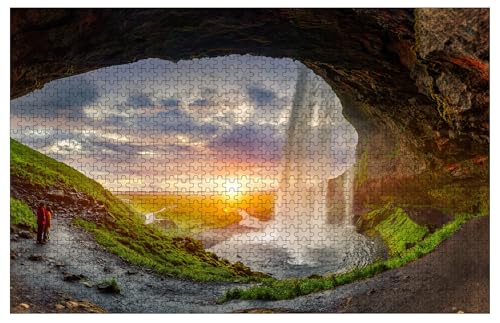 Seljalandsfoss Wasserfall Holzpuzzles für Erwachsene 1000 Teile Puzzle Süd von Island 76,2 x 50,8 cm Seljalandsfoss Wasserfall Holzpuzzles für Erwachsene 1000 Teile Puzzle Süd von Island 76,2 x 50,8 cm von Muyankissu