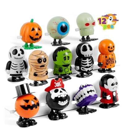 Muyohix 12 Aufziehspielzeuge für Halloween, verschiedene Designs Muyohix 12 Aufziehspielzeuge für Halloween, verschiedene Designs von Muyohix