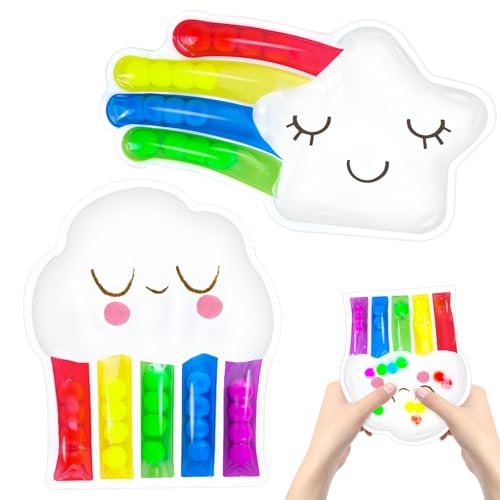 Muyohix 2 Stück Farbsortierspielzeug, Sensorik Spielzeug, Sensorisches Spielzeug Fidget Toy, Anti Stress Spielzeug Squishy Montessori Spielzeug zum Sortieren der Farben für ADHS und Autismus Muyohix 2 Stück Farbsortierspielzeug, Sensorik Spielzeug, Sensorisches Spielzeug Fidget Toy, Anti Stress Spielzeug Squishy Montessori Spielzeug zum Sortieren der Farben für ADHS und Autismus von Muyohix