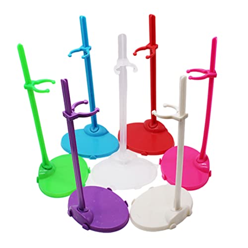 Doll Stand Doll Display Ständer Einstellbar Support Stand Rep up Mannequin Model Figure Ständer Plastikanzeige Inhaber für Puppenspielzeug Puppen Spielzeug 12 PCs von Muzrunq