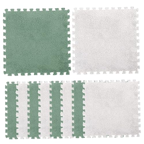 Schaumbodenfliesen 10 Stcs Plüsch Schaumbodenmatte 11,8x11,8 Zoll Quadratisch ineinandergreifende Teppichschaumfliesen Flauschige Babyspielmatte Klettern Schaumbodenfliesen, Schaumstoffbodenmatten Schaumbodenfliesen 10 Stcs Plüsch Schaumbodenmatte 11,8x11,8 Zoll Quadratisch ineinandergreifende Teppichschaumfliesen Flauschige Babyspielmatte Klettern Schaumbodenfliesen, Schaumstoffbodenmatten von Muzrunq