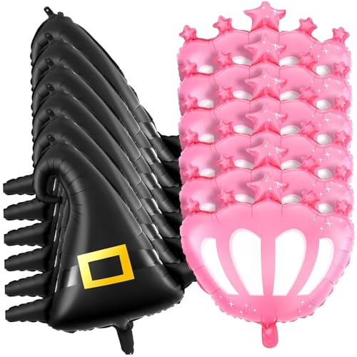 Wicked Ballons, 12pcs Prinzessin & Hexe böse Partydekorationen, Aluminiumfolie leicht zu Geburtstag Ballons für Geburtstagsfeier Decor Supplies aufblasen Wicked Ballons, 12pcs Prinzessin & Hexe böse Partydekorationen, Aluminiumfolie leicht zu Geburtstag Ballons für Geburtstagsfeier Decor Supplies aufblasen von Muzrunq