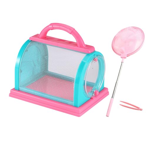 Fangset für Kinder, Schmetterlings-Entdecker-Werkzeug, Netz-Jagd-Set, faltbares Netz, kindersicher, 19,5 x 17 x 15 cm, für Alter 3–12 Jahre, Wandern, Garten, Camping, Outdoor Fangset für Kinder, Schmetterlings-Entdecker-Werkzeug, Netz-Jagd-Set, faltbares Netz, kindersicher, 19,5 x 17 x 15 cm, für Alter 3–12 Jahre, Wandern, Garten, Camping, Outdoor von Mwkbbn