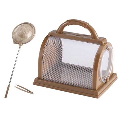 Fangset für Kinder, Schmetterlings-Entdecker-Werkzeug, Netz-Jagd-Set, faltbares Netz, kindersicher, 19,5 x 17 x 15 cm, für Alter 3–12 Jahre, Wandern, Garten, Camping, Outdoor Fangset für Kinder, Schmetterlings-Entdecker-Werkzeug, Netz-Jagd-Set, faltbares Netz, kindersicher, 19,5 x 17 x 15 cm, für Alter 3–12 Jahre, Wandern, Garten, Camping, Outdoor von Mwkbbn