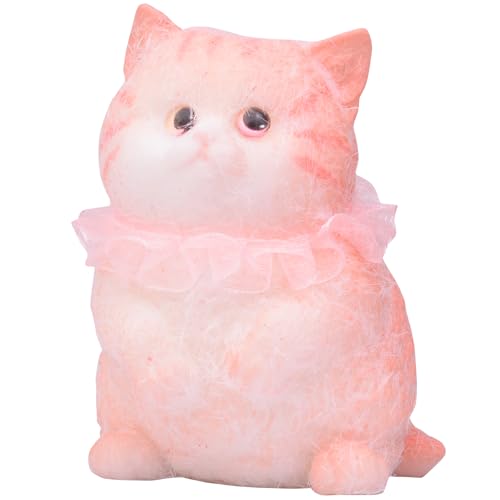 Mwmoeen Groß Squishy Katze, handgemachte Katze Taba Squishy für Stressabbau, niedliche weiche Katze Fidget Spielzeug für Erwachsene von Mwmoeen
