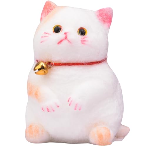 Mwmoeen Groß Squishy Katze, handgemachte Katze Taba Squishy für Stressabbau, niedliche weiche Katze Fidget Spielzeug für Erwachsene von Mwmoeen