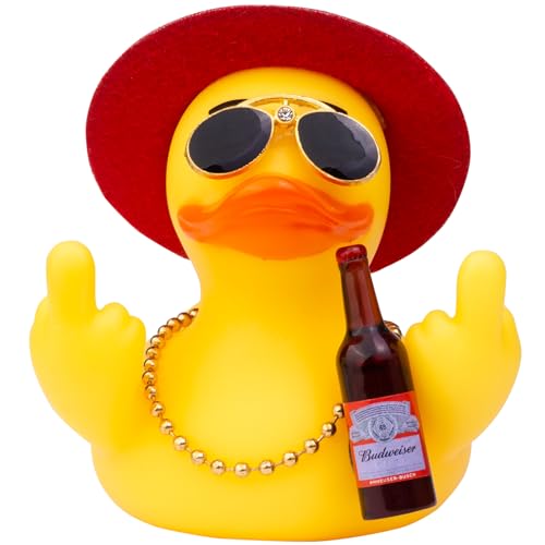 Mwmoeen Gummi Ente Auto Armaturenbrett Dekorationen Ente Auto Ornamente mit Top Hat Sonnenbrille Nette Prop für Auto Zubehör, Party Auto Dekoration Geburtstag Geschenk Mwmoeen Gummi Ente Auto Armaturenbrett Dekorationen Ente Auto Ornamente mit Top Hat Sonnenbrille Nette Prop für Auto Zubehör, Party Auto Dekoration Geburtstag Geschenk von Mwmoeen