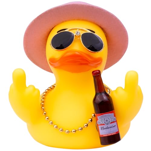 Mwmoeen Gummi Ente Auto Armaturenbrett Dekorationen Ente Auto Ornamente mit Top Hat Sonnenbrille Nette Prop für Auto Zubehör, Party Auto Dekoration Geburtstag Geschenk Mwmoeen Gummi Ente Auto Armaturenbrett Dekorationen Ente Auto Ornamente mit Top Hat Sonnenbrille Nette Prop für Auto Zubehör, Party Auto Dekoration Geburtstag Geschenk von Mwmoeen