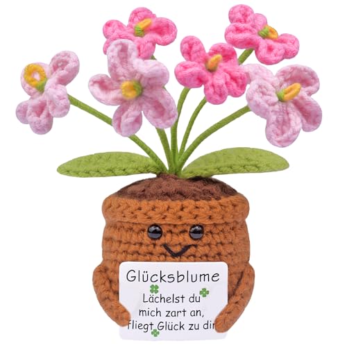 Mwmoeen Pocket Hug Glücksblume, Kreative Strickwolle Positive Blume, Positive Kartoffel Deutsch Glücksbringer, aufmunterung Geschenke, Süße Geschenke für Freunde Kollegen und Famili Mwmoeen Pocket Hug Glücksblume, Kreative Strickwolle Positive Blume, Positive Kartoffel Deutsch Glücksbringer, aufmunterung Geschenke, Süße Geschenke für Freunde Kollegen und Famili von Mwmoeen