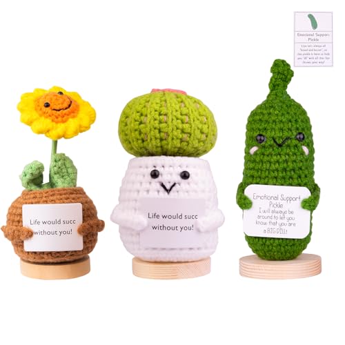 Mwmoeen Pocket Hug Positive Kartoffel, Funny Knitted Pocket Kartoffel, Positive Kartoffeln mit positiver Energiekarte Positives Geschenk EIN Geburtstagsgeschenk, Zuhause, Büro, Dekoration.(3 Stück Mwmoeen Pocket Hug Positive Kartoffel, Funny Knitted Pocket Kartoffel, Positive Kartoffeln mit positiver Energiekarte Positives Geschenk EIN Geburtstagsgeschenk, Zuhause, Büro, Dekoration.(3 Stück von Mwmoeen