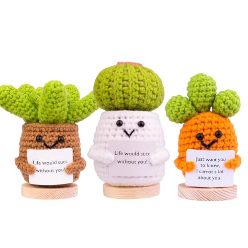 Mwmoeen Pocket Hug Positive Kartoffel, Funny Knitted Pocket Kartoffel, Positive Kartoffeln mit positiver Energiekarte Positives Geschenk EIN Geburtstagsgeschenk, Zuhause, Büro, Dekoration.(3 Stück Mwmoeen Pocket Hug Positive Kartoffel, Funny Knitted Pocket Kartoffel, Positive Kartoffeln mit positiver Energiekarte Positives Geschenk EIN Geburtstagsgeschenk, Zuhause, Büro, Dekoration.(3 Stück von Mwmoeen