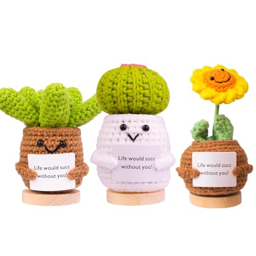 Mwmoeen Pocket Hug Positive Kartoffel, Funny Knitted Pocket Kartoffel, Positive Kartoffeln mit positiver Energiekarte Positives Geschenk EIN Geburtstagsgeschenk, Zuhause, Büro, Dekoration.(3 Stück Mwmoeen Pocket Hug Positive Kartoffel, Funny Knitted Pocket Kartoffel, Positive Kartoffeln mit positiver Energiekarte Positives Geschenk EIN Geburtstagsgeschenk, Zuhause, Büro, Dekoration.(3 Stück von Mwmoeen