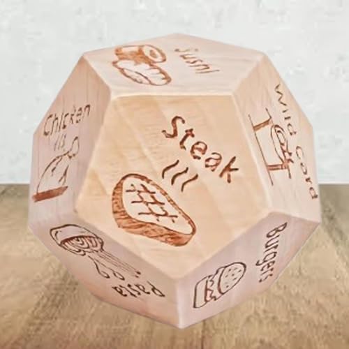 3 x 3 x 3 cm große Lebensmittelwürfel, 12-seitige Dating Dinner-Würfel, Lebensmittel-Dinner-Entscheidungswürfel für Paare, Freund, Freundin, Würfel, Datums-Nacht-Würfel für Paare, Valentinstag, 3 x 3 x 3 cm große Lebensmittelwürfel, 12-seitige Dating Dinner-Würfel, Lebensmittel-Dinner-Entscheidungswürfel für Paare, Freund, Freundin, Würfel, Datums-Nacht-Würfel für Paare, Valentinstag, von Mwqpgyh