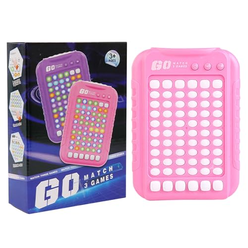 Mwqpgyh Handheld Electronic Games, Kinderspielkonsole | Tragbare kleine Reisespiele | STEM -Spielzeug, Roadtripsspielzeug, Trainingsmaschine, Vorschullernaktivitäten für und Mädchen von Mwqpgyh