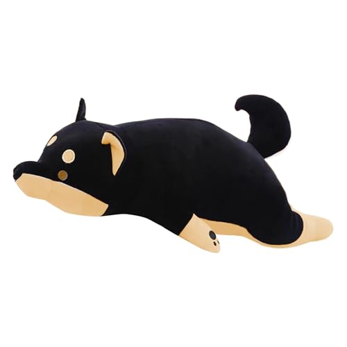 Mwqpgyh Stofftier Hund Plüsch,Cartoon Tier Kuscheltier - Dekorative Begleitpuppe • 50 cm Weiches Plüschkissen Für Kinder Erwachsene Schlafzimmer von Mwqpgyh