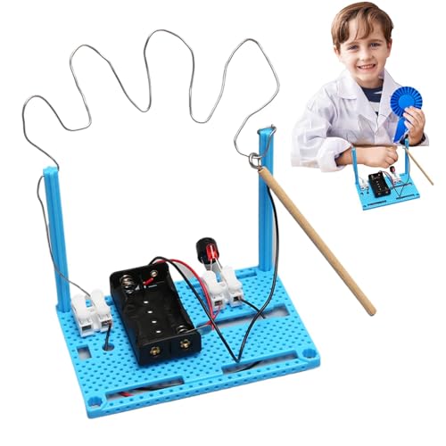 Mwqpgyh Wire Maze Game, Kinderdraht -Maze -Spielzeug | Handgefertigtes Firewire Maze Lernprojekt | Bauen Sie Ihre eigenen kleinen Erfindungen, das lernende Lernwerkzeug für Kinder auf von Mwqpgyh