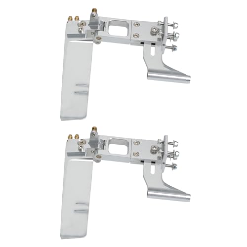 Mxfans 2 x Aluminium-Bootsruder mit wasserabsorbierender Lenkung, 110 mm Mxfans 2 x Aluminium-Bootsruder mit wasserabsorbierender Lenkung, 110 mm von Mxfans