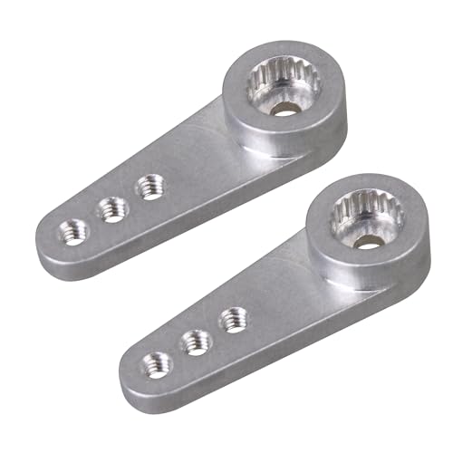 Mxfans 2 x RC Lenkservo Horn Arm 21T Ersatz für Hengji 0,2 Zoll ID Silber Mxfans 2 x RC Lenkservo Horn Arm 21T Ersatz für Hengji 0,2 Zoll ID Silber von Mxfans