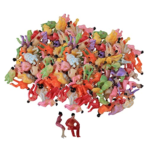 Mxfans 200 Stück im Maßstab 1:150 Mixed Mini Miniatur Sitzend Gemalt Model Menschen Figuren für Miniaturszenen Mxfans 200 Stück im Maßstab 1:150 Mixed Mini Miniatur Sitzend Gemalt Model Menschen Figuren für Miniaturszenen von Mxfans