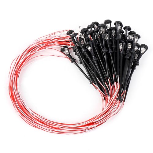 Mxfans 50 x Kunststoff-Einzelend-Zugmodell Laternenpfahl Stree Layout 1:100 6V/3V Mxfans 50 x Kunststoff-Einzelend-Zugmodell Laternenpfahl Stree Layout 1:100 6V/3V von Mxfans