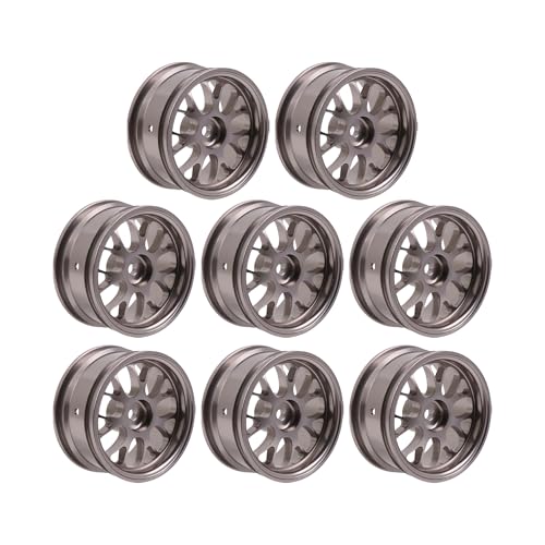 Mxfans 8 x RC Titanium Y Shaped Felge 50008T 1.2 cm ID für 1:10 On Road von Mxfans
