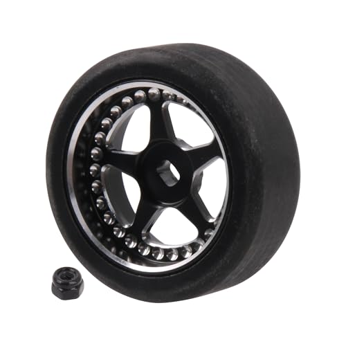 Mxfans RC Drift Gummireifen Aluminium Felge 29mm Ersatz für K989 1:28 von Mxfans