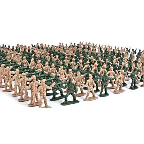 360PCS Miniatur Soldaten Figuren Modell Spielset Kleinkinder Armee Männer Kinder Spielzeug Figuren Zubehör Kinder Spielzeug Soldaten Figuren von Mxming