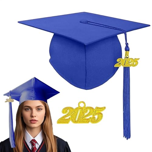 Mxshc Abschlusskappe für Erwachsene, bequem, verstellbar, atmungsaktiv, Bachelor Caps mit Jahresschild, High School Graduation Souvenirs, College Supplies für Halloween, Cosplay, Fotografie Mxshc Abschlusskappe für Erwachsene, bequem, verstellbar, atmungsaktiv, Bachelor Caps mit Jahresschild, High School Graduation Souvenirs, College Supplies für Halloween, Cosplay, Fotografie von Mxshc