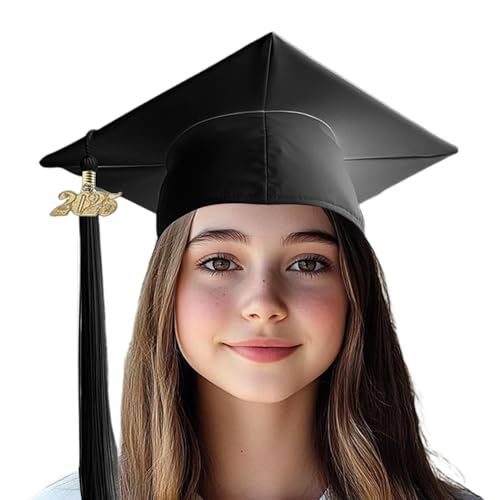 Mxshc Abschlusskappen | Bequeme, verstellbare, atmungsaktive Bachelor Caps mit Jahresschild | High School Graduation Souvenirs, College Supplies für Halloween, Cosplay, Fotografie Mxshc Abschlusskappen | Bequeme, verstellbare, atmungsaktive Bachelor Caps mit Jahresschild | High School Graduation Souvenirs, College Supplies für Halloween, Cosplay, Fotografie von Mxshc