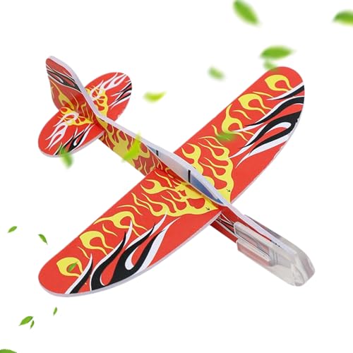 Mxshc Flugflugzeug, Schaumflugzeuggleiter - Set von 10 Segelflugzeugen für Kinder - Leichtes Wurfspielzeug für Outdoor Play Birthday Osterkorb School Preis Karnevalsspiel STEM Aktivität Mxshc Flugflugzeug, Schaumflugzeuggleiter - Set von 10 Segelflugzeugen für Kinder - Leichtes Wurfspielzeug für Outdoor Play Birthday Osterkorb School Preis Karnevalsspiel STEM Aktivität von Mxshc