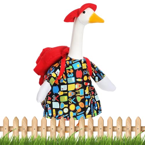 Mxshc Gänsekostüme, Erster Schultag Verkleidung, 1 Set Statue Costume for Classroom Art Decoration Patio Garden Birthday Holiday Yard Outdoor Display von Mxshc
