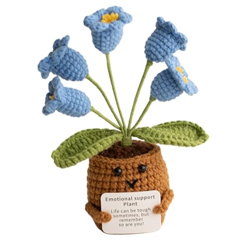 Mxshc Gestrickter Blumentopf Lustiger Süßer Ermutigender Strickpuppen Blumentopf Selbstgemachte Gehäkelte Blumentöpfe Für Die Selbstpflege Positive Häkelprojekte 6 X 11 cm Mxshc Gestrickter Blumentopf Lustiger Süßer Ermutigender Strickpuppen Blumentopf Selbstgemachte Gehäkelte Blumentöpfe Für Die Selbstpflege Positive Häkelprojekte 6 X 11 cm von Mxshc