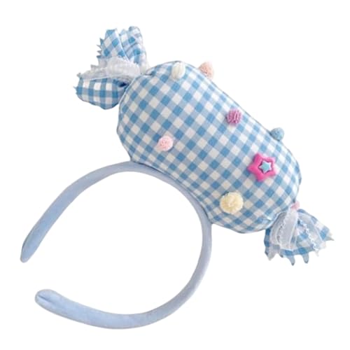 Mxshc Haarreif Für Mädchen - 3D Süßigkeiten Kopfschmuck Kostüm Zubehör - Bequemes Festliches Haarband Für Kostüm Outfit Geburtstag Halloween Weihnachten Party Mode Freundetreffen von Mxshc
