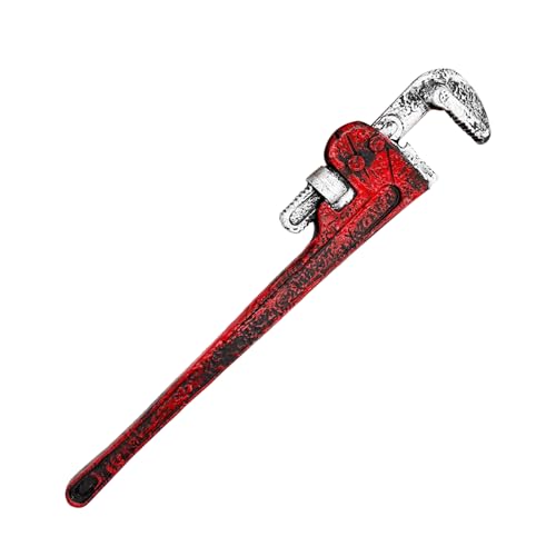 Mxshc Halloween Schraubenschlüssel Requisite,Fake Horror Werkzeug Mit Kunstblut | Dekoratives Spielzeug Spaß Für Erwachsene Theater Cosplay Bühne Kurzstücke Partyartikel Mxshc Halloween Schraubenschlüssel Requisite,Fake Horror Werkzeug Mit Kunstblut | Dekoratives Spielzeug Spaß Für Erwachsene Theater Cosplay Bühne Kurzstücke Partyartikel von Mxshc