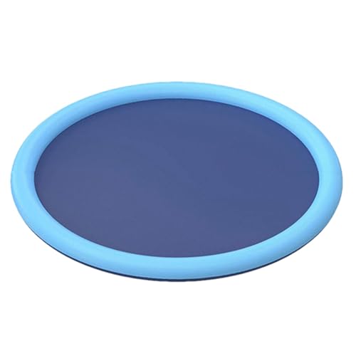 Mxshc Hundwassersprinkler, Sprinklerpad | Anti-Schlupf-Hundepool - Verdickter und großes Pad, Outdoor -Spiel für Rasen Hinterhof, Sommerspielzeug für Kinder und Haustiere Mxshc Hundwassersprinkler, Sprinklerpad | Anti-Schlupf-Hundepool - Verdickter und großes Pad, Outdoor -Spiel für Rasen Hinterhof, Sommerspielzeug für Kinder und Haustiere von Mxshc