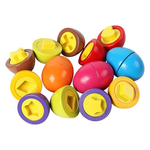 Mxshc Passende Eier, Ei -Matching Toy | Frühes Lernen Eier Set von 8,Kleinkind Bildungsübereinstimmung Farbformen und Sortiererkennungsfähigkeiten Spielzeug für Kid Baby Boy Girl Mxshc Passende Eier, Ei -Matching Toy | Frühes Lernen Eier Set von 8,Kleinkind Bildungsübereinstimmung Farbformen und Sortiererkennungsfähigkeiten Spielzeug für Kid Baby Boy Girl von Mxshc