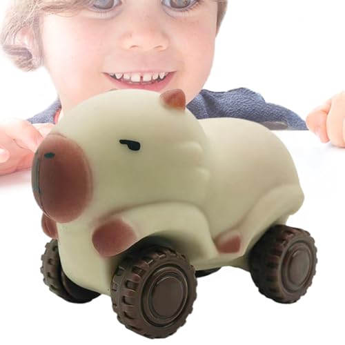 Mxshc Sensorische Fidgetspielzeuge | Capybara Quetschauto Mit Sandfüllung | Lustiges Dehnbares Auto Für Kinder Und Erwachsene | Entspannungsspiel Für Büro Und Schule von Mxshc