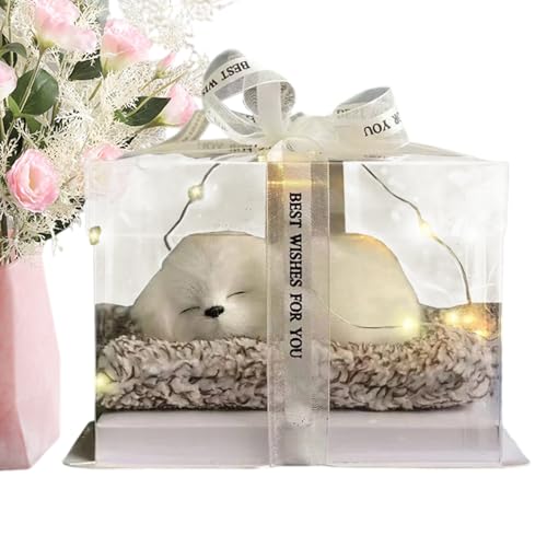 Mxshc Stofftier | Quietschender Stoffhund Als Tischdeko - Realistisches Modell Mit Beweglichen Gelenken Für Schreibtisch, Schlafzimmer Und Wohnzimmer Deko Mxshc Stofftier | Quietschender Stoffhund Als Tischdeko - Realistisches Modell Mit Beweglichen Gelenken Für Schreibtisch, Schlafzimmer Und Wohnzimmer Deko von Mxshc