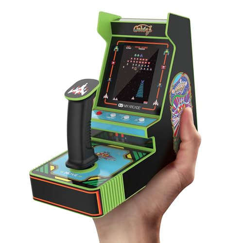 My Arcade DGUNL-7000 Galaga/Galaxian Joystick Player Portable Retro Arcade (2 GAMES IN 1) von My Arcade