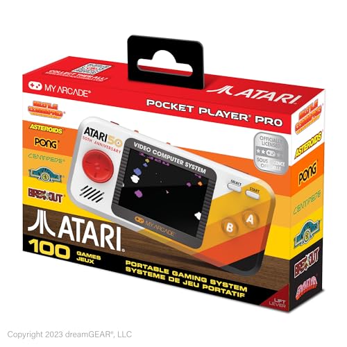 My Arcade DGUNL-7015 Atari Pocket Player Pro Handheld Portable Gaming System 100 Games von MY ARCADE