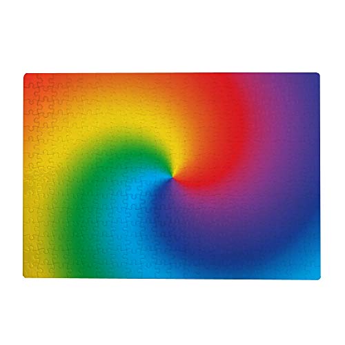 500 Teile Puzzle für Erwachsene - Gradient Swirl Rainbow von My Daily