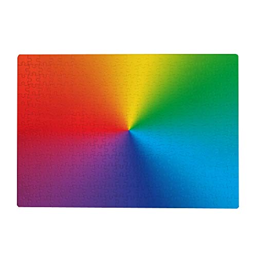 500 Teile Puzzles für Erwachsene - Farbverlauf Radial Rainbow von My Daily