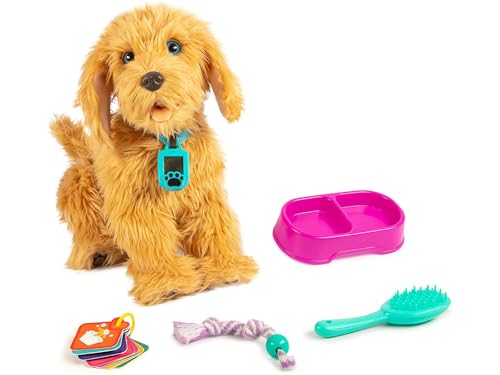 Famosa - Moji, interaktiver Hund mit über 150 Reaktionen, inklusive Geräusche, Bewegungen und Emotionen (700016894), Bunt von My Fuzzy Friends