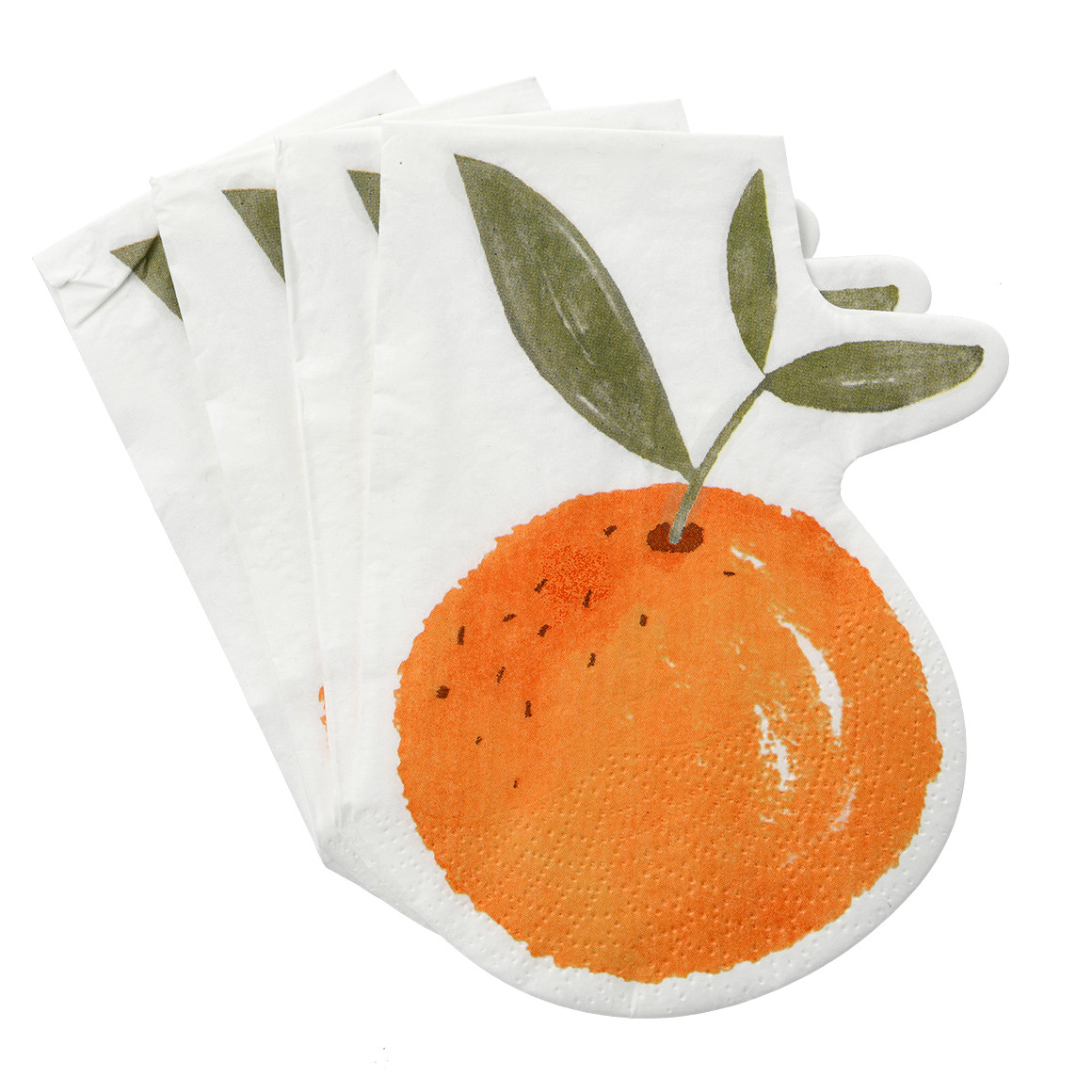 12 Servietten in Orangen-Form von My Home