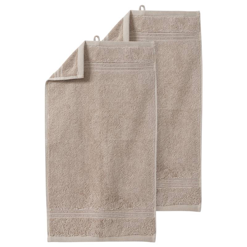 2 Gästetücher aus Bio-Baumwolle von My Home