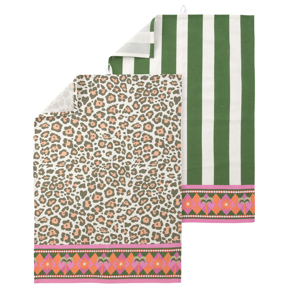 2 Geschirrtücher in verschiedenen Dessins von My Home