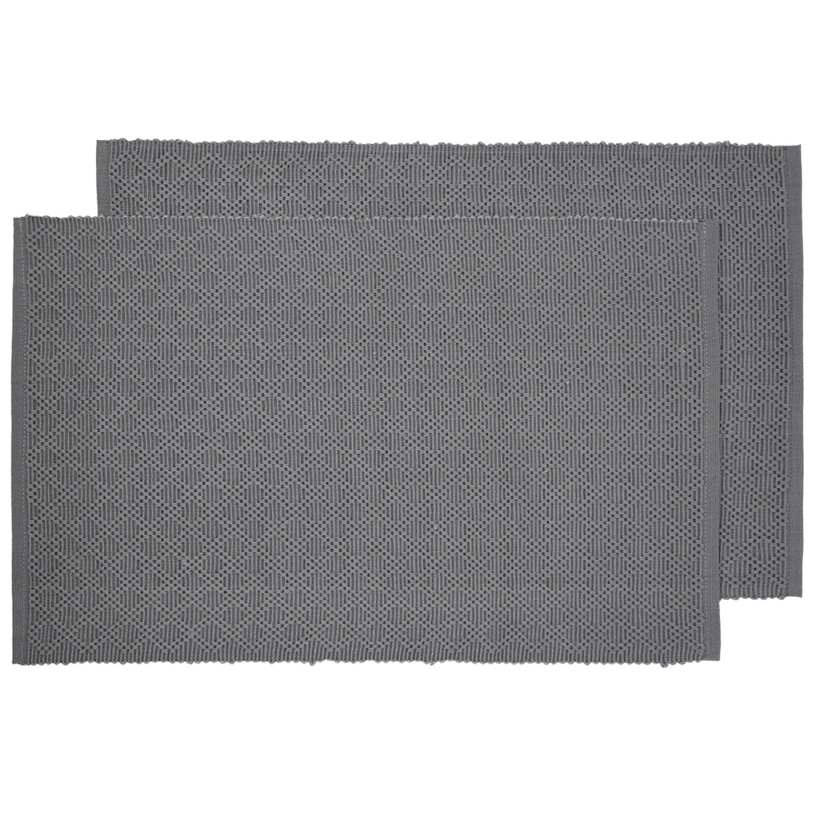 2 Platzsets mit Ripp-Struktur 2 Platzsets mit Ripp-Struktur von My Home