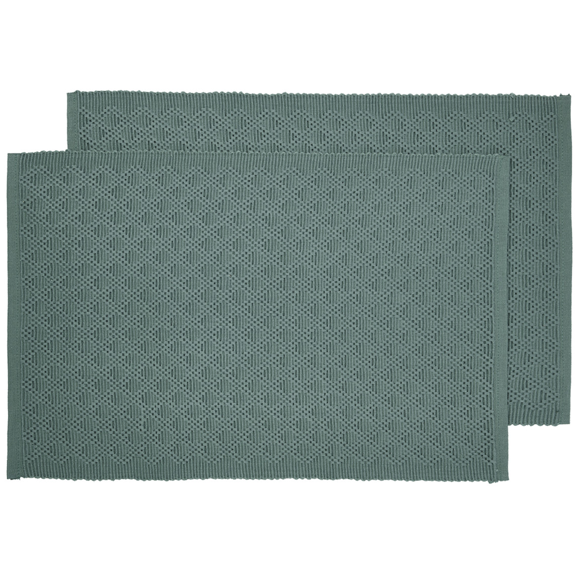 2 Platzsets mit Ripp-Struktur 2 Platzsets mit Ripp-Struktur von My Home